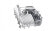 Встраиваемая посудомоечная машина Bosch SRV2IKX1CR